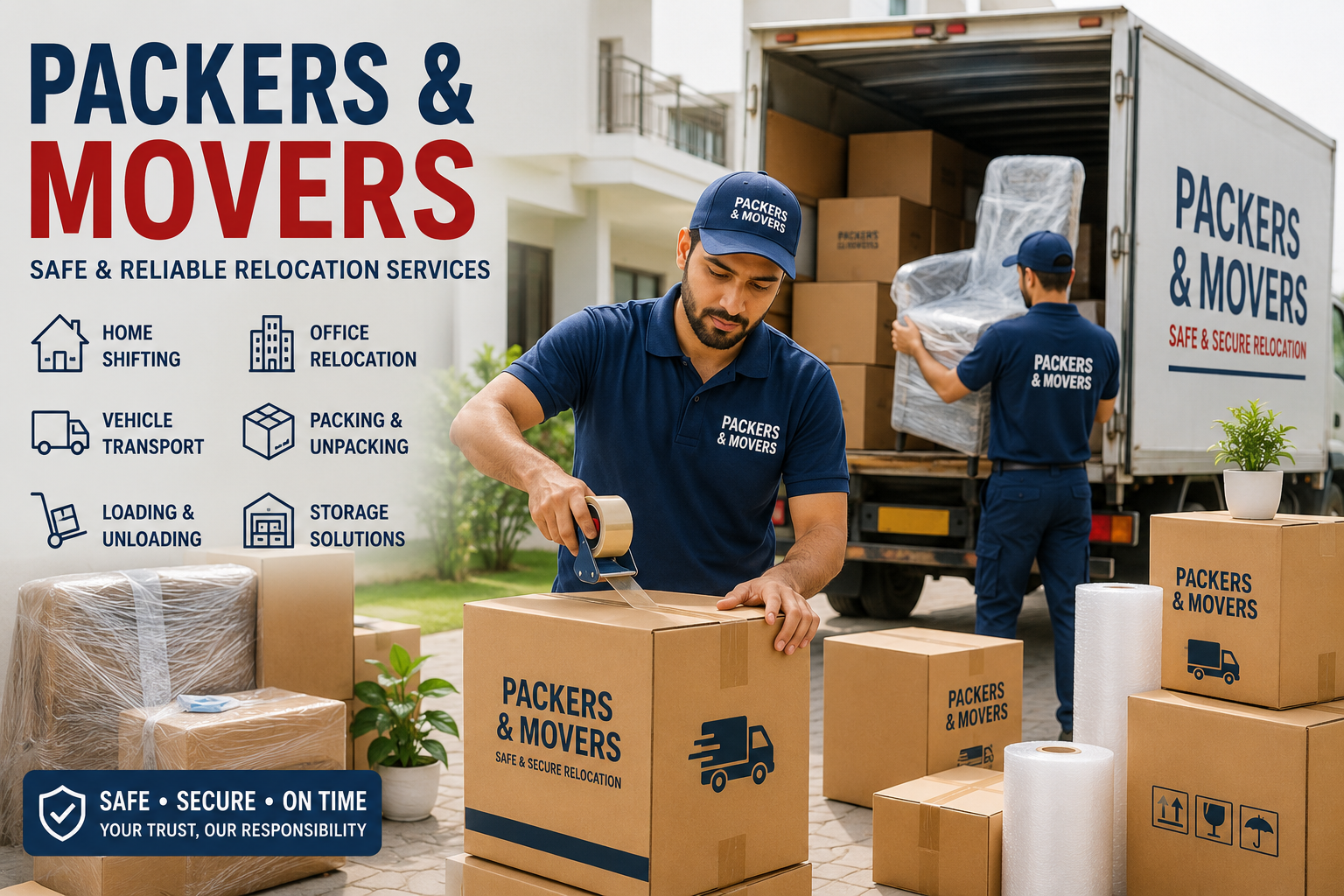 Why Hiring Professional Packers and Movers Is the Best Choice for a Smooth Relocation